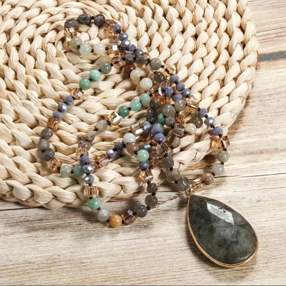 💦💦💦BOGOHO 💦💦💦Waterdrop Pendant Necklace